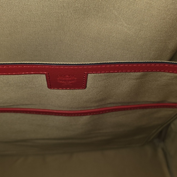 AUTHENTIC Candy Red MCM Backpack!  Brand New! main image 5